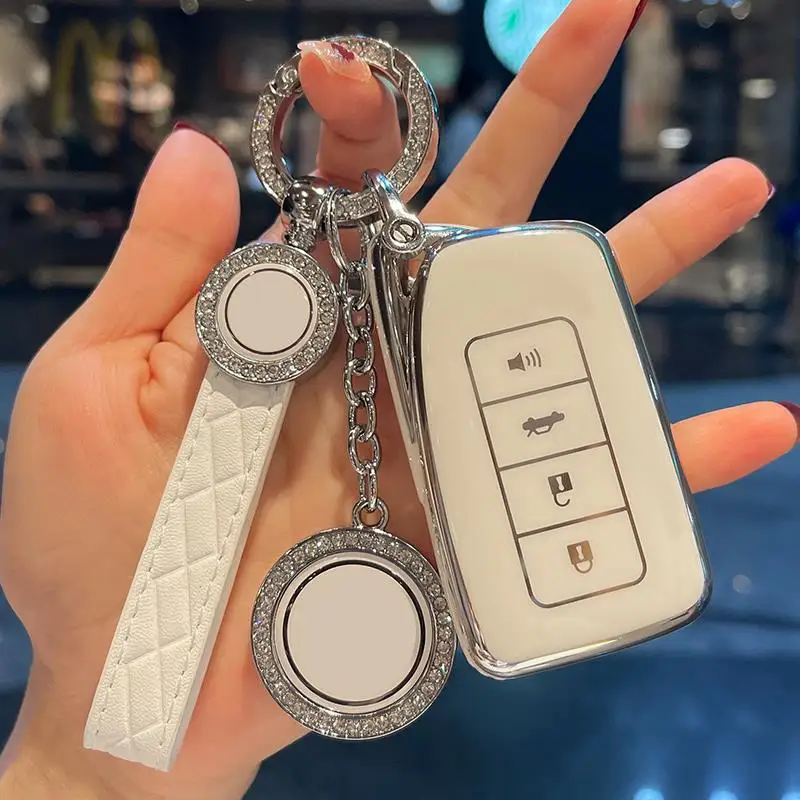 

TPU Car Remote Key Case Cover Shell For Lexus ES GX IS UX NX RX LX LS GS 200 260 300 350 GX460 NX200 NX300 RX350 ES300 Keychain