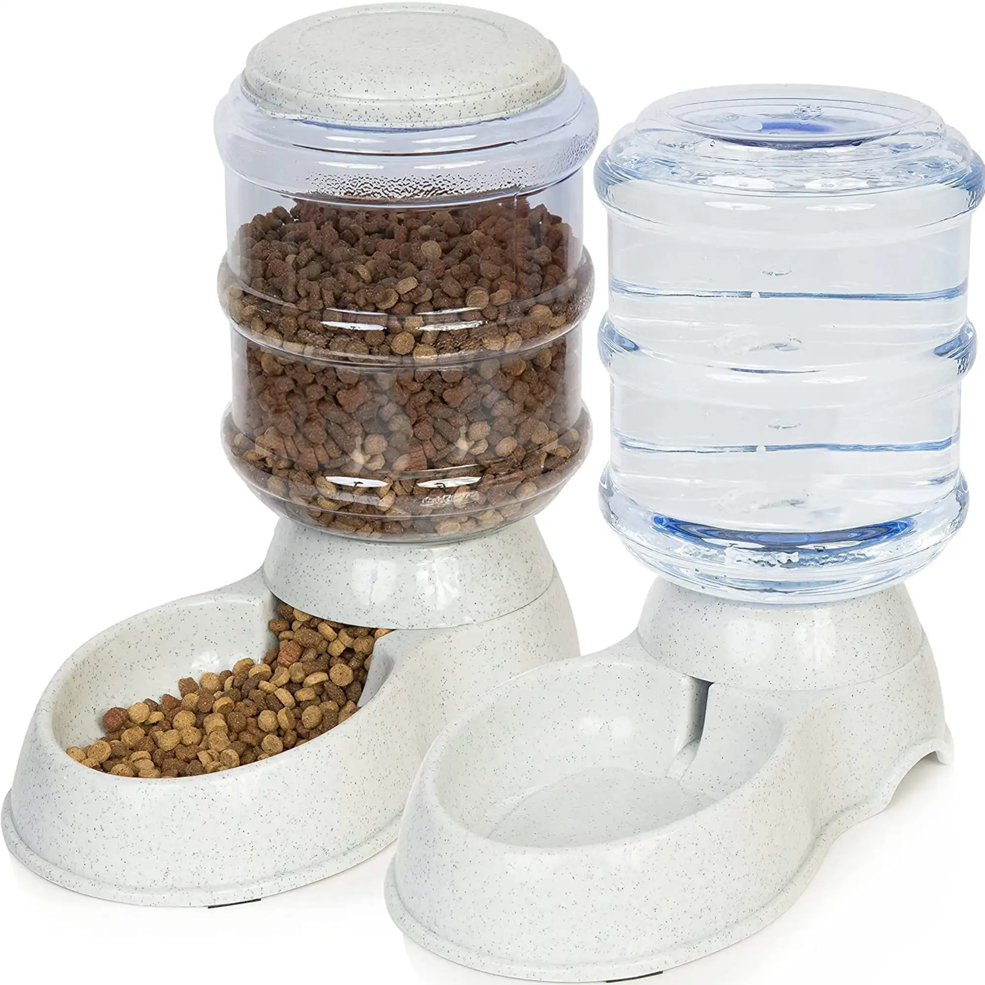 

Gravity Pet Food Dispenser & Automatic Water Bowl Cat, Dog Accessories