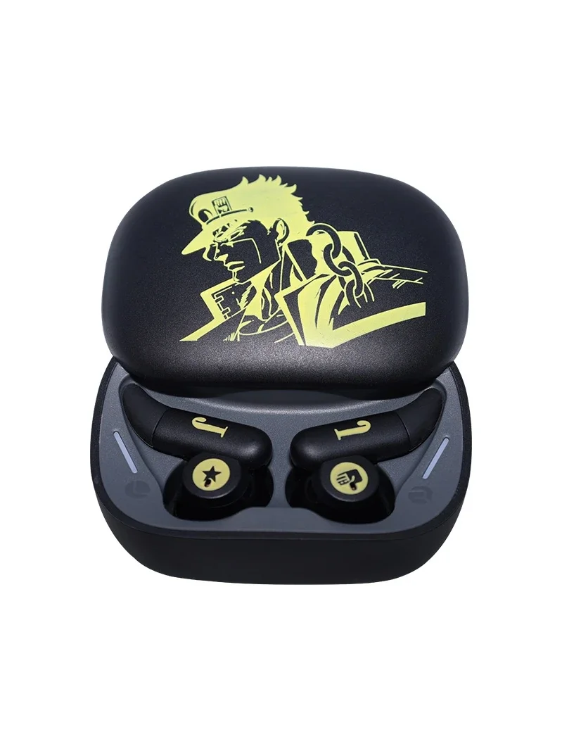 TWS-наушники с аниме гарнитура JOJO's наушники-вкладыши Kujo Jotaro Bluetooth 5.2 беспроводные