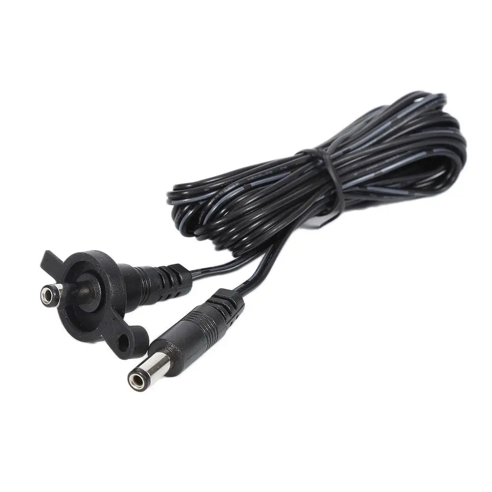 Black Charging Cable Quality 6V/1A Charging Line For Outdoor Hunting Camera With Portable Solar Panel Fasting Charger