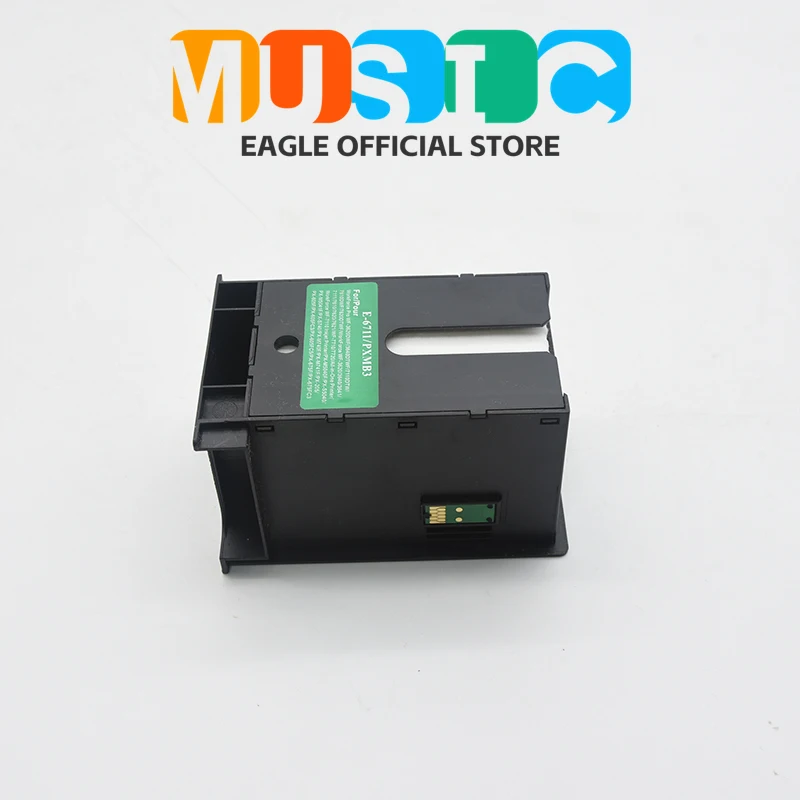 

1pcs T6711 L1455 Ink Maintenance Box for EPSON WF 7610 7620 7720 7110 7210 7510 7615 7710 7715 3010 3520 3530 3540 3620 3640