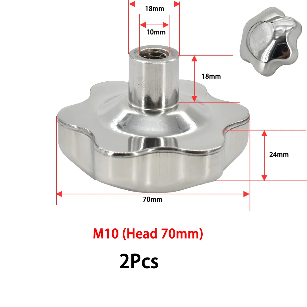 

M6 M8 M10 M12 ручные гайки из нержавеющей стали, звездообразная рукоятка сливы, вращающийся зажим, резьба, болт, вставка, винт для зонта, крепежная гайка для большого пальца
