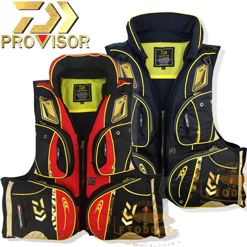 

Unisex Outdoor Sport Surf Swimming Fishing Life Jacket High Buoyancy Fishing Vest Multiple Pockets Detachable Water Life Jacket