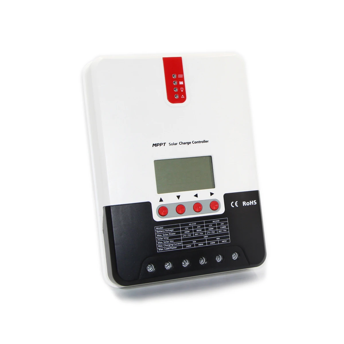 

12V 24V Solar System MPPT Solar Charge Controller 40A 30A