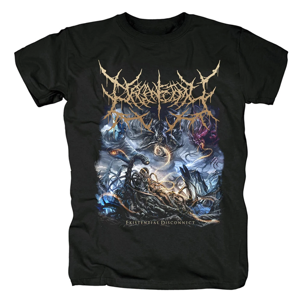 

2 Designs Organectomy Streetwear Cool Rock Brand Shirt Heavy Death Metal Punk Fitness 100%Cotton Skateboard Demon Tee