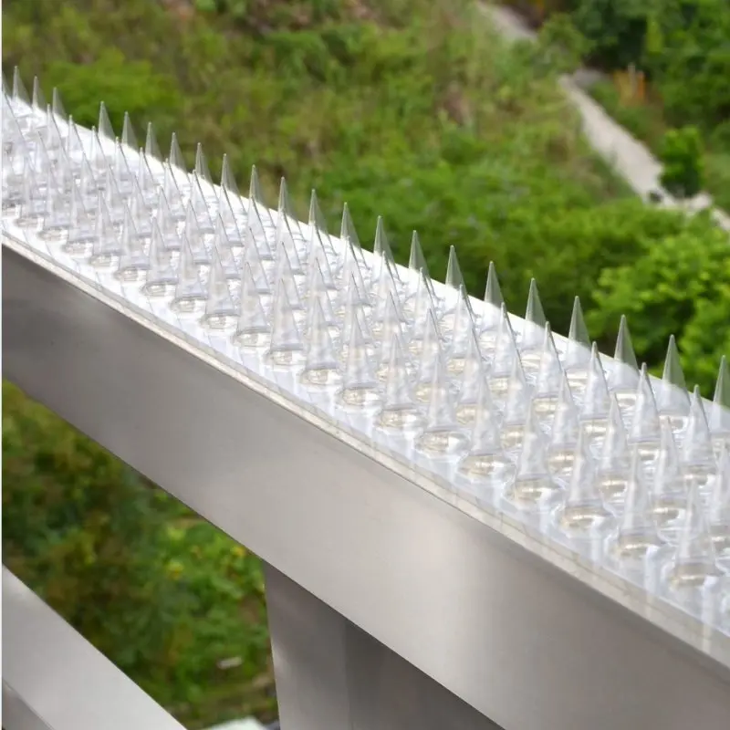 

1Pcs Fence Wall Spikes Cat Animal Repellent Plastic Anti Pigeon Deterrent For Garden Fences Invader Bird Spikes Dog Repeller