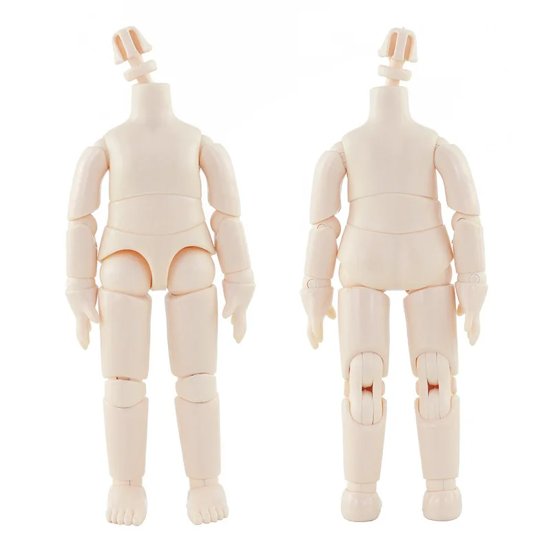 

18CM Heigh OB Doll's Body Obitsu White Skin 6.5 Inch Detachable 1/7 BJD Doll Accessories Joint Body for GSC