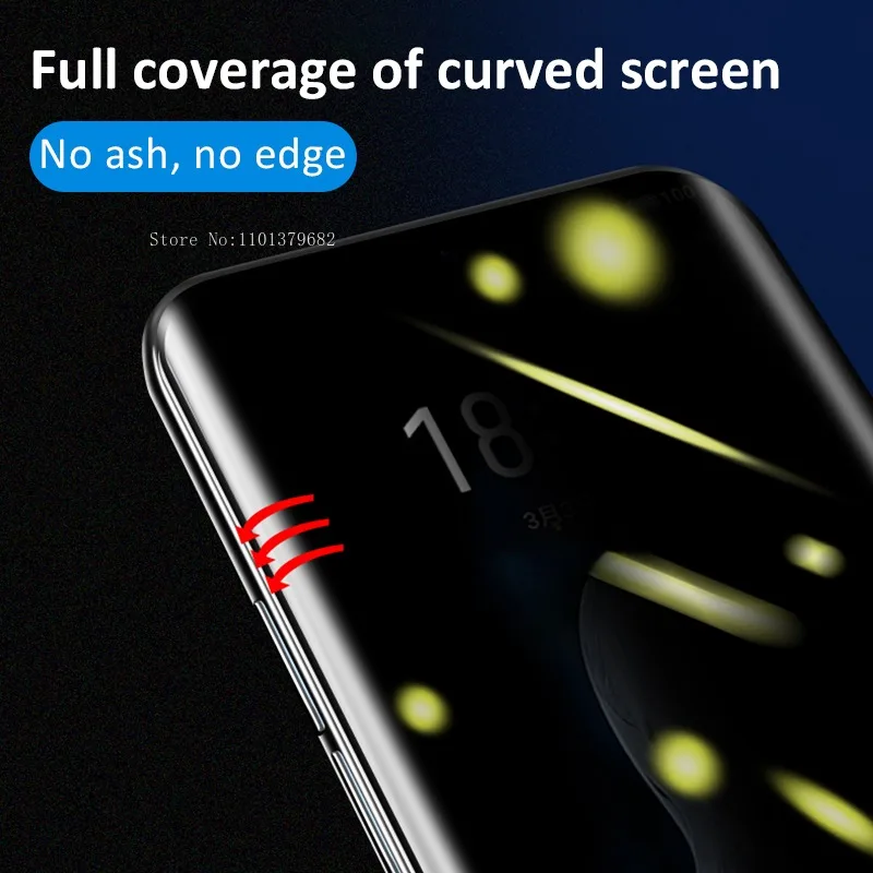 Фото Изогнутая Гидрогелевая пленка для защиты экрана Huawei Nova12 11 10 Honor Magic4 5 6 Honor 200 100 90 80Pro Plus №2