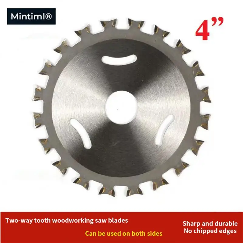 

1PCHard Alloy Woodworking Double Side Saw Blade Circular Cutting Disc Rotating Drilling Tool For Wood Plastic Aluminum And Steel