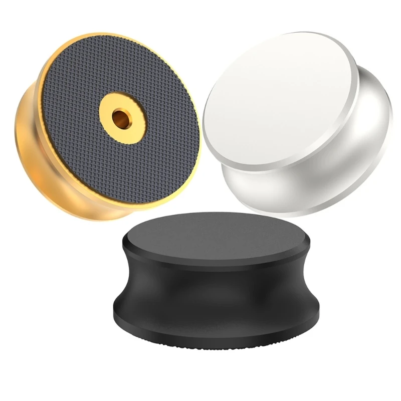 

Lightweight Record Stabilizer Aluminum Record Clamp Anti Slip Record Stabilizer Dropship