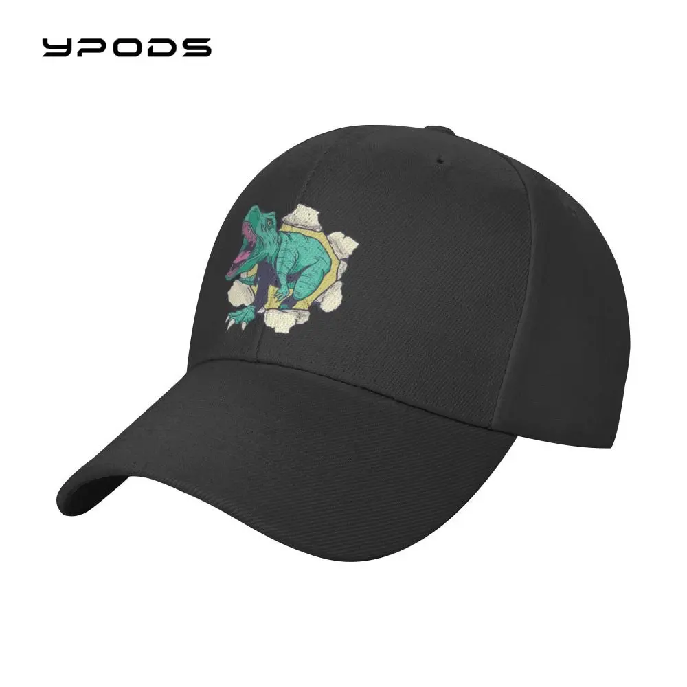 

2022 Dinosaur 3D T-Rex Baseball Cap Outdoor Men Women's Dino Dad Hat Summer Snapback Hats Trucker Caps