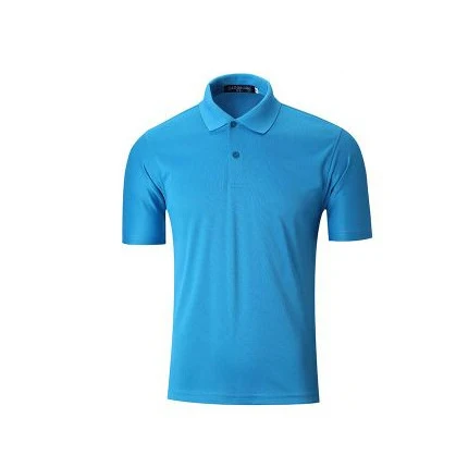 

polo style summer Breathable quick drying Sports smooth cloth T-shirt short sleeve logo cool work clothes Men Short TN3
