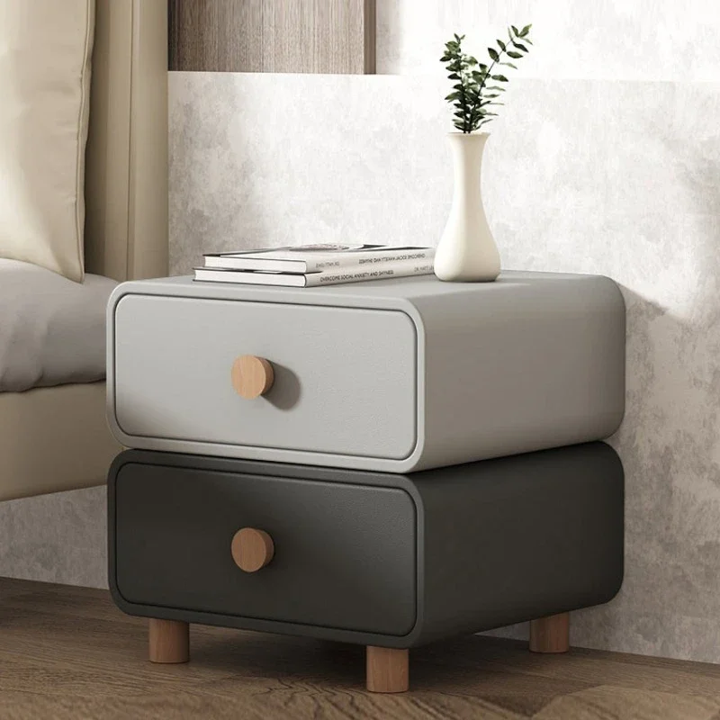 Прикроватный столик в скандинавском стиле дополнительная настольная тумбочка