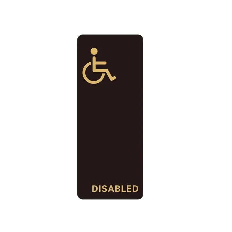 

Акриловая табличка для туалета "Мужской/Женский"