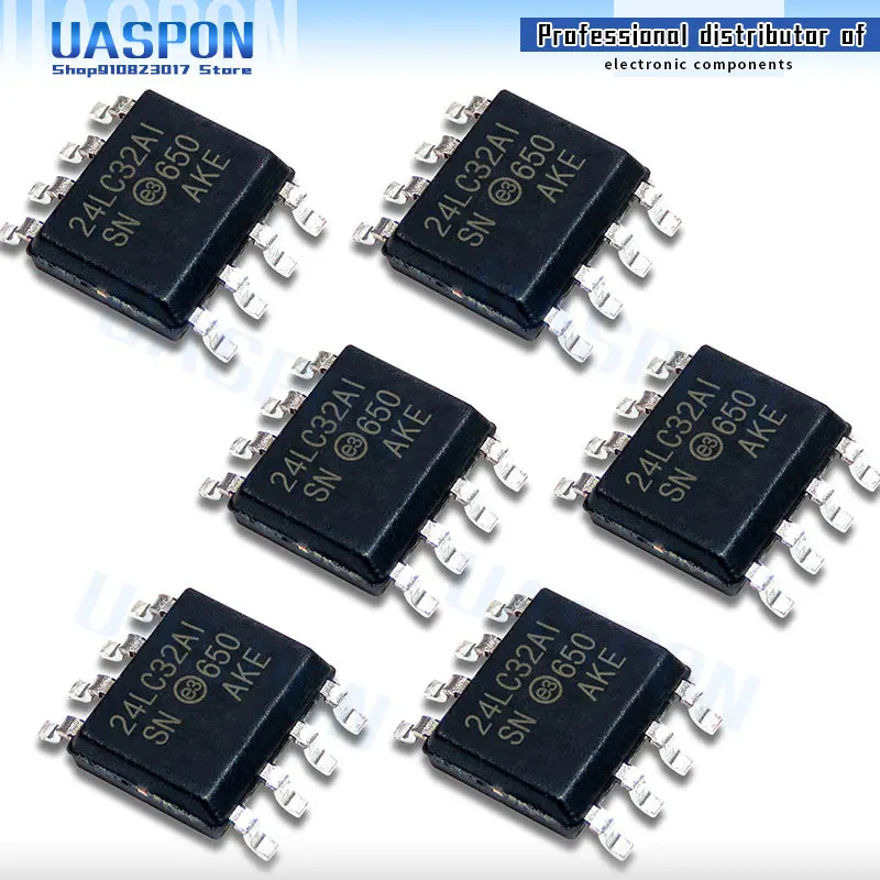 10 шт. 24LC32A-I/SN PIC24LC32A-I/SN SOP-8 24LC32AI SOP 24LC32 SOP8 24LC32A