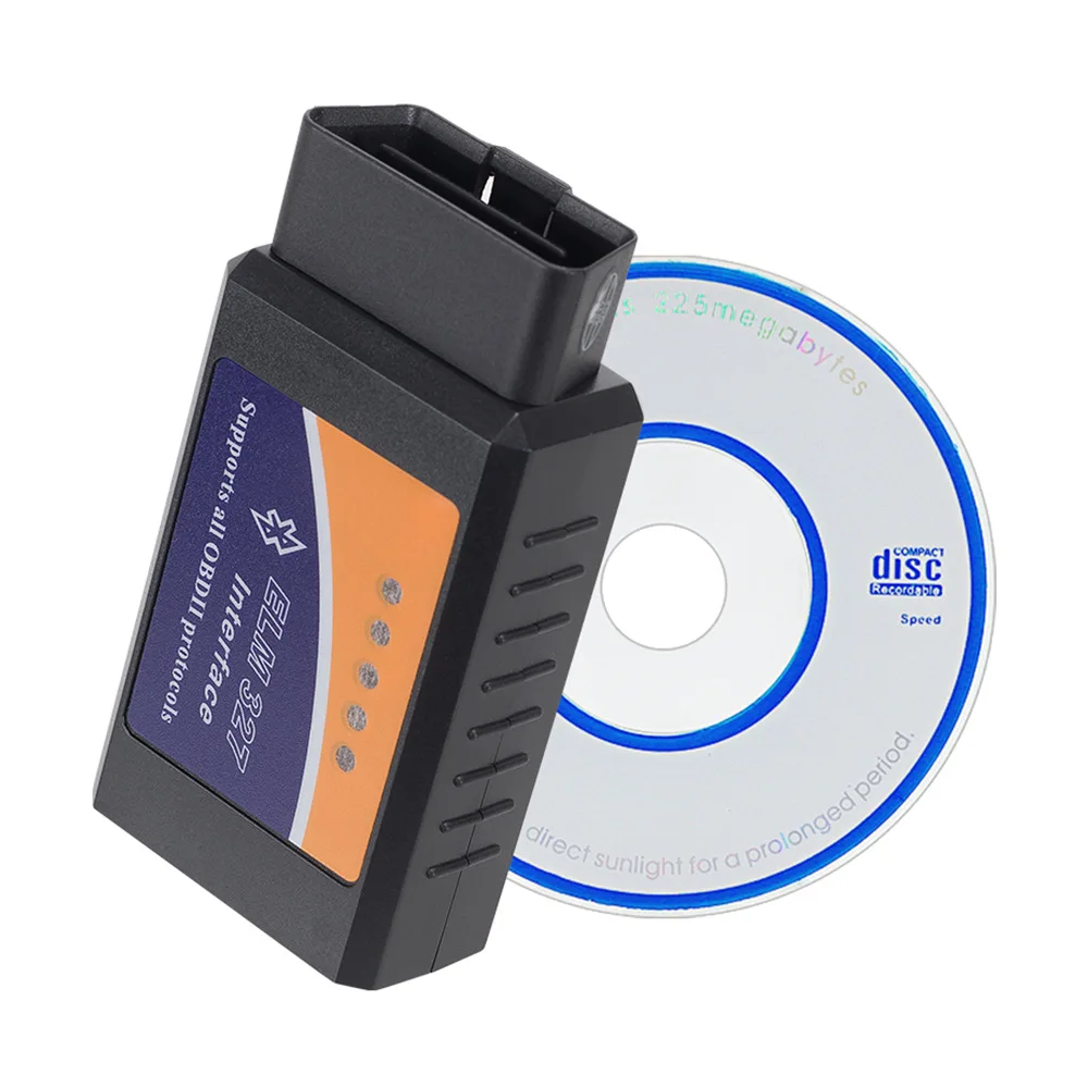 

1PCS ELM327 V1.5 OBD2 Scanner PIC18F25K80 BT/Wifi ELM 327 OBD Car Diagnostic Tool For Android /IOS PK Vgate Icar2 Code Reader