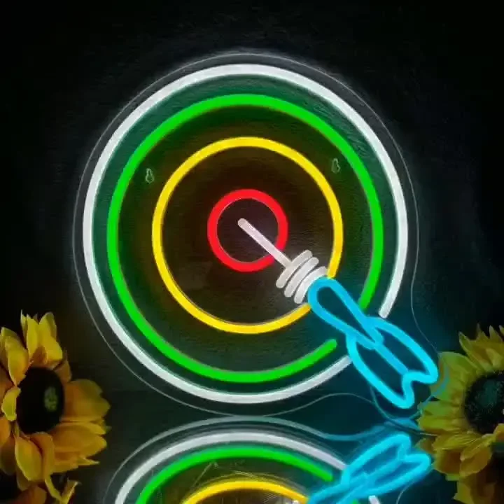 Регулируемая Яркость Неоновая Вывеска USB Настенное Украшение Для Спальни