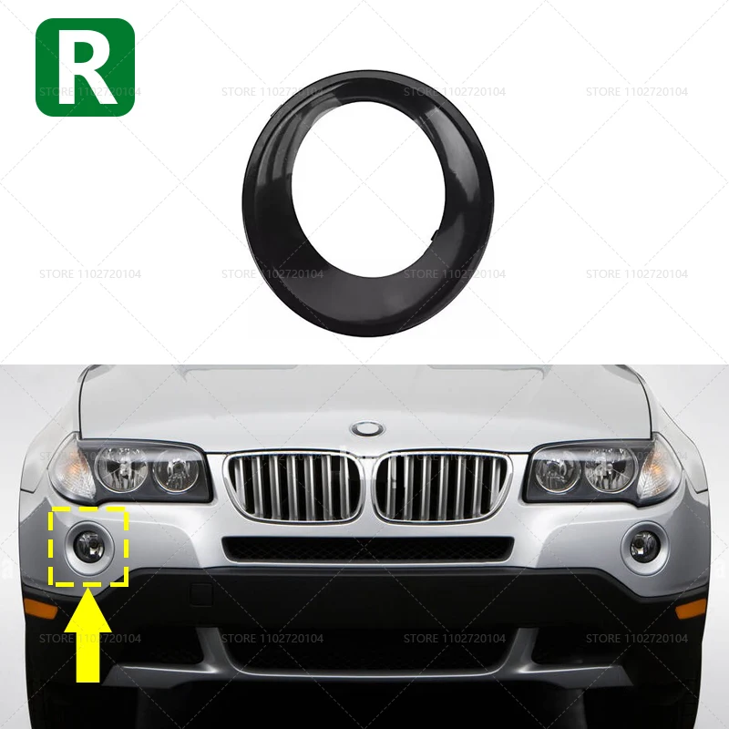 

Для 2007-2010 E83 X3 3.0i 3.0si LCI передняя противотуманная фара, накладка на решетку 51113423789 51113423790
