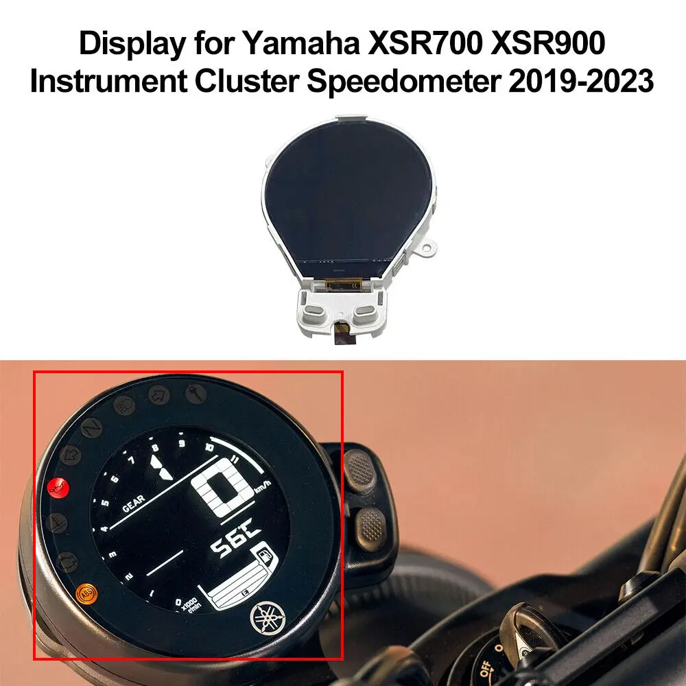 

LCD Display for Yamaha XSR700 XSR900 Instrument Cluster Speedometer