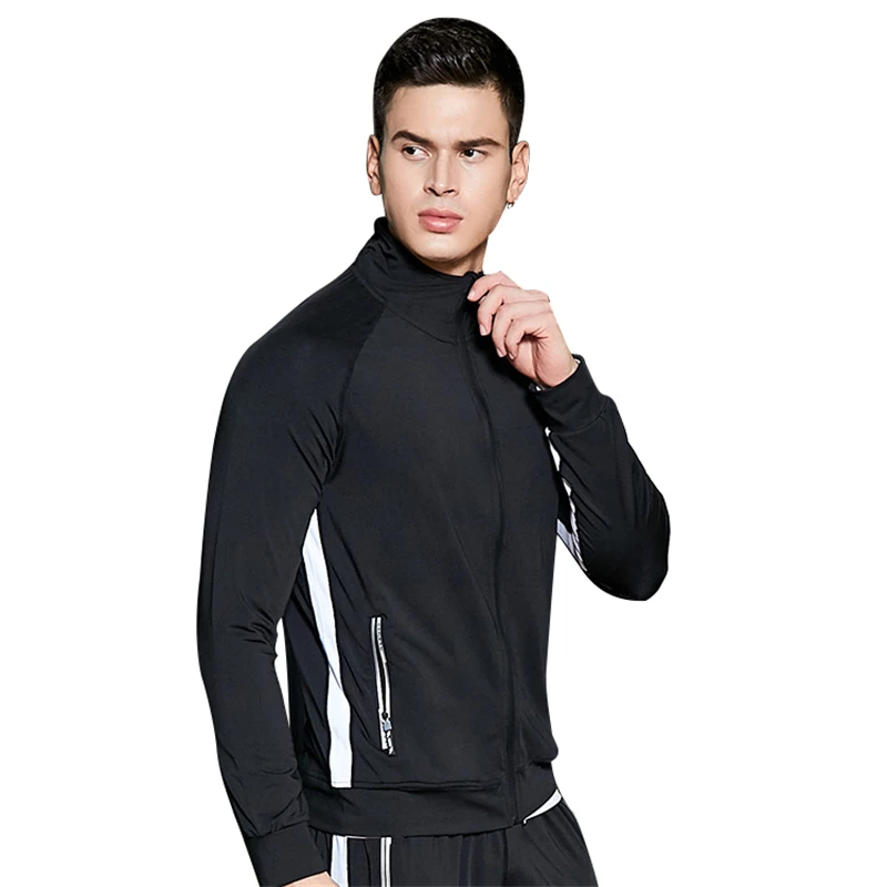 

Спортивная одежда, куртка, Мужская одежда Windrunner, тренировочная одежда, мужская черная куртка без колпачка, тренировочные куртки M1839