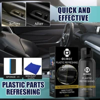 plastic parts refurbish agent car exterior restorer for plastic parts refurbish high quality driving refurbishment cleaner