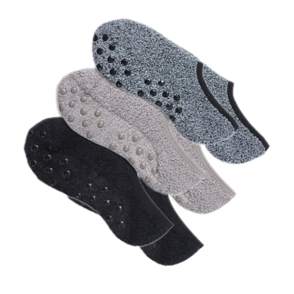

3 Pairs Dancing Socks Floor Socks Yoga Supplies for Fitness