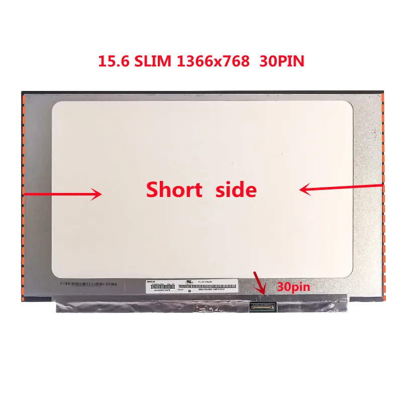 

NT156WHM-N44 V8.0 NT156WHM-N35 P/N 5D10P53898 HD 1366X768 Matte 30 Pin LCD Screen 15.6" Panel Replacement Tested Grade A+