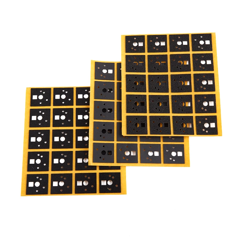 

120 Pieces Mechanical Keyboard Switch Sticker Noise Dampener Foam Sound Reduction Insulation Film For Switch Stabilizer