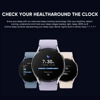 2022 Samsung Galaxy Watch 5 Smartwatch Sapphire Glass Display Blood Pressure Measurement ECG Fitness Watch For Galaxy S23 Ultra 2