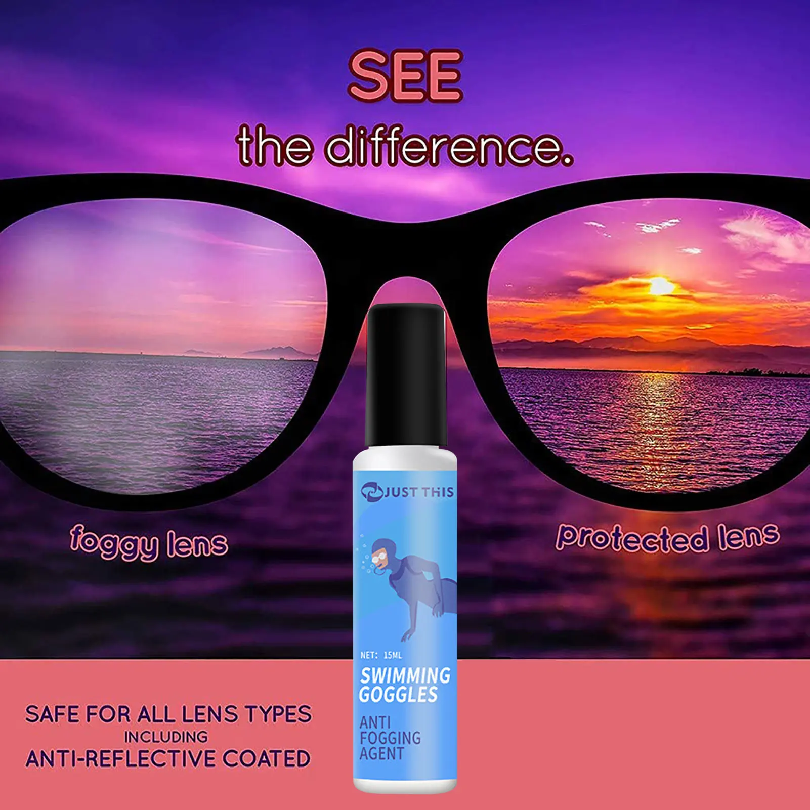 

Anti-fogging Goggles Agent Fog Defogger For Swimming Goggles Ski Goggles Diving Covers Goggles Motorcycle Helmets Windshields