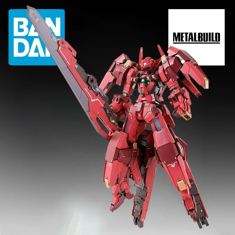 Фото Оригинальный набор Bandai METAL BUILD Gundam Astraea Type-F 180 мм и дополнительный набор Avalanche Dash, аниме-фигурки, игрушки для подарка на Рождество №2
