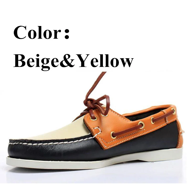 Genuine Leather Men Women Casual Shoes Boat Docksides Classic Loafers Moccasins Gray Driving England Flats 2019A037 | Обувь