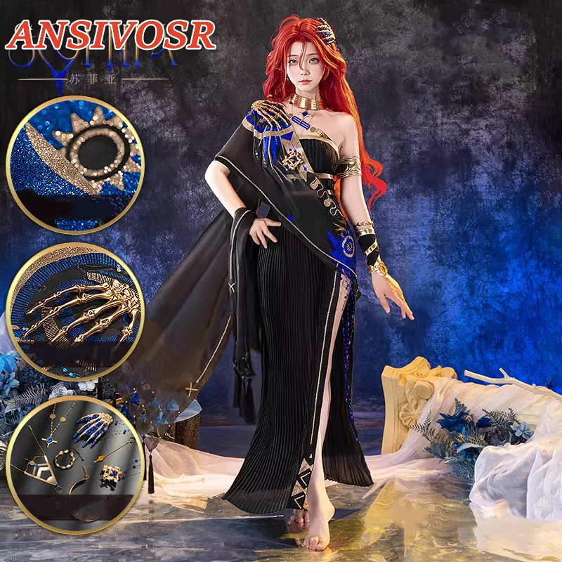 Реверс: 1999 София карнавальный костюм реверс игры год платье Софии костюмы на