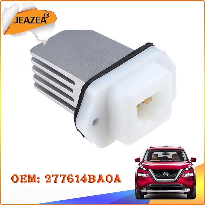 

JEAZEA 277614BA0A Blower Motor Control Amplifier Module Resistor For Nissan Rogue NV3500 Titan Infiniti QX60 27761-4BA0A