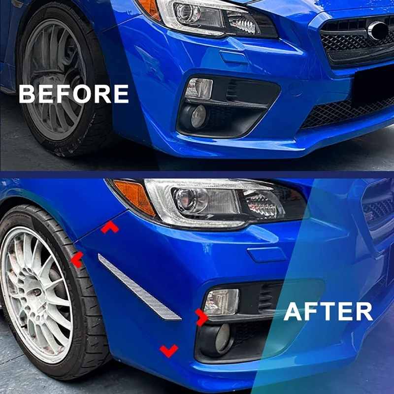 Автомобильный передний боковой разделитель губ/фартуки для губ заднего бампера