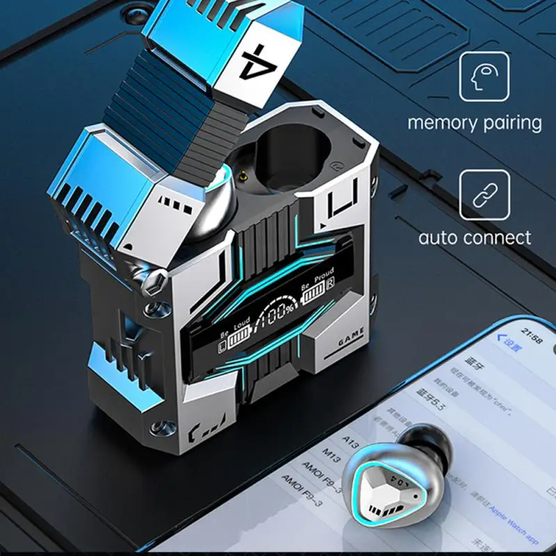

TWS-стереонаушники RYRA с поддержкой Bluetooth 2200, мАч