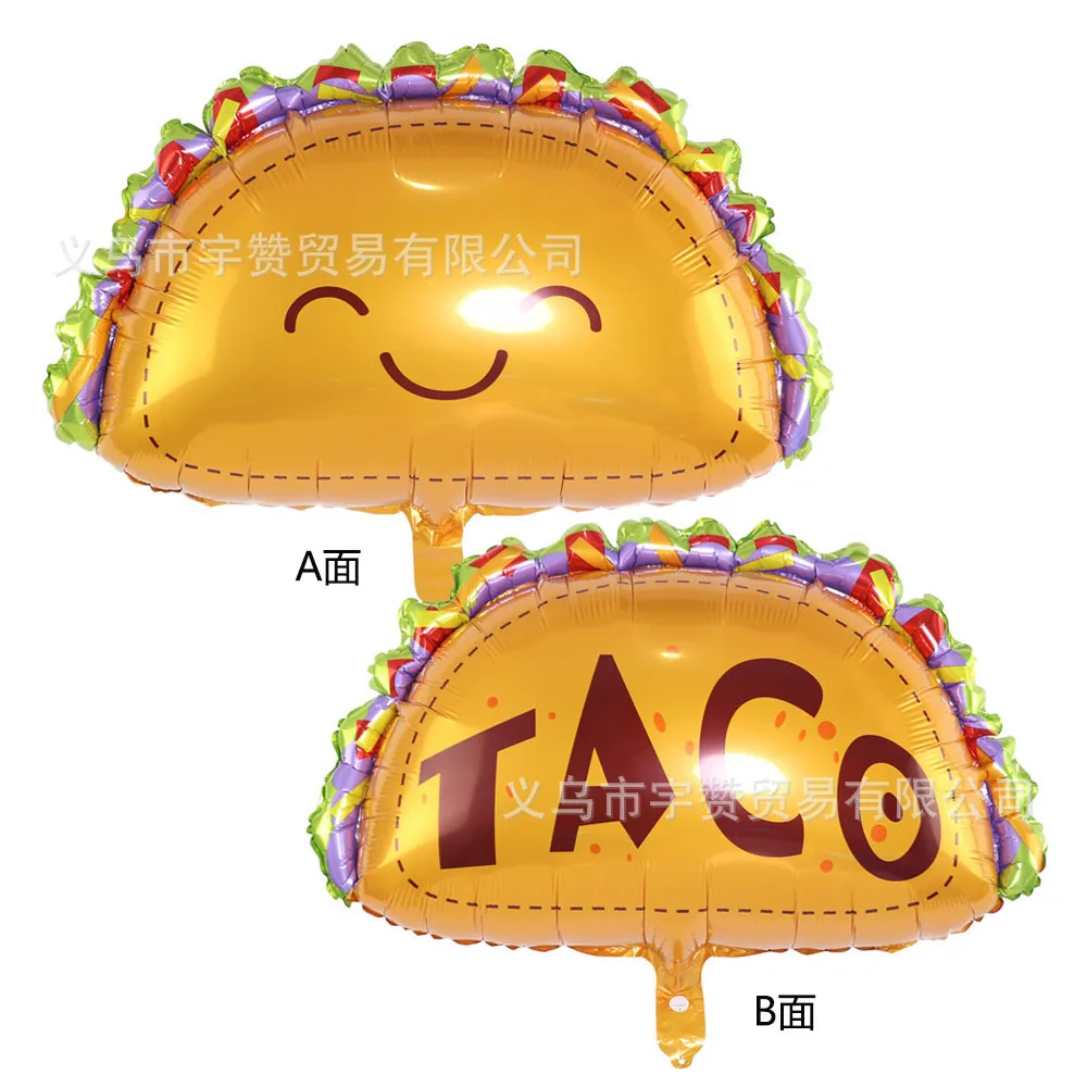 

Мексиканские воздушные шары латексные Taco
