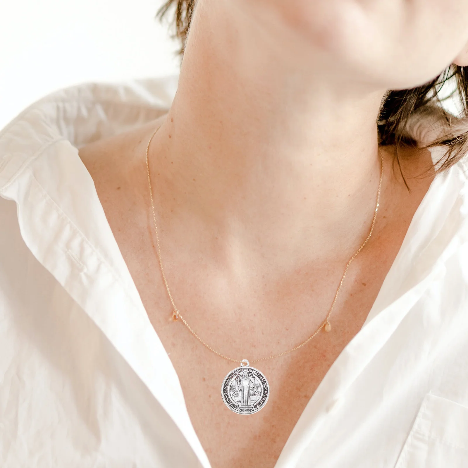 10 шт. итальянский кулон-медальон ожерелье для женщин браслет подвески монета