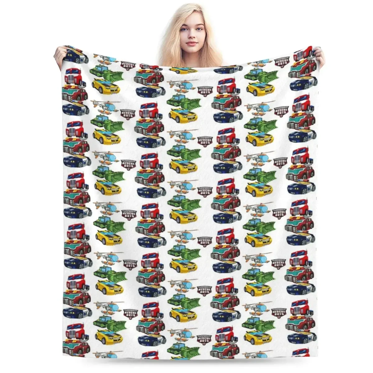 Трансформеры спасательные боты Vechicles одеяло мягкое теплое Фланелевое покрывало