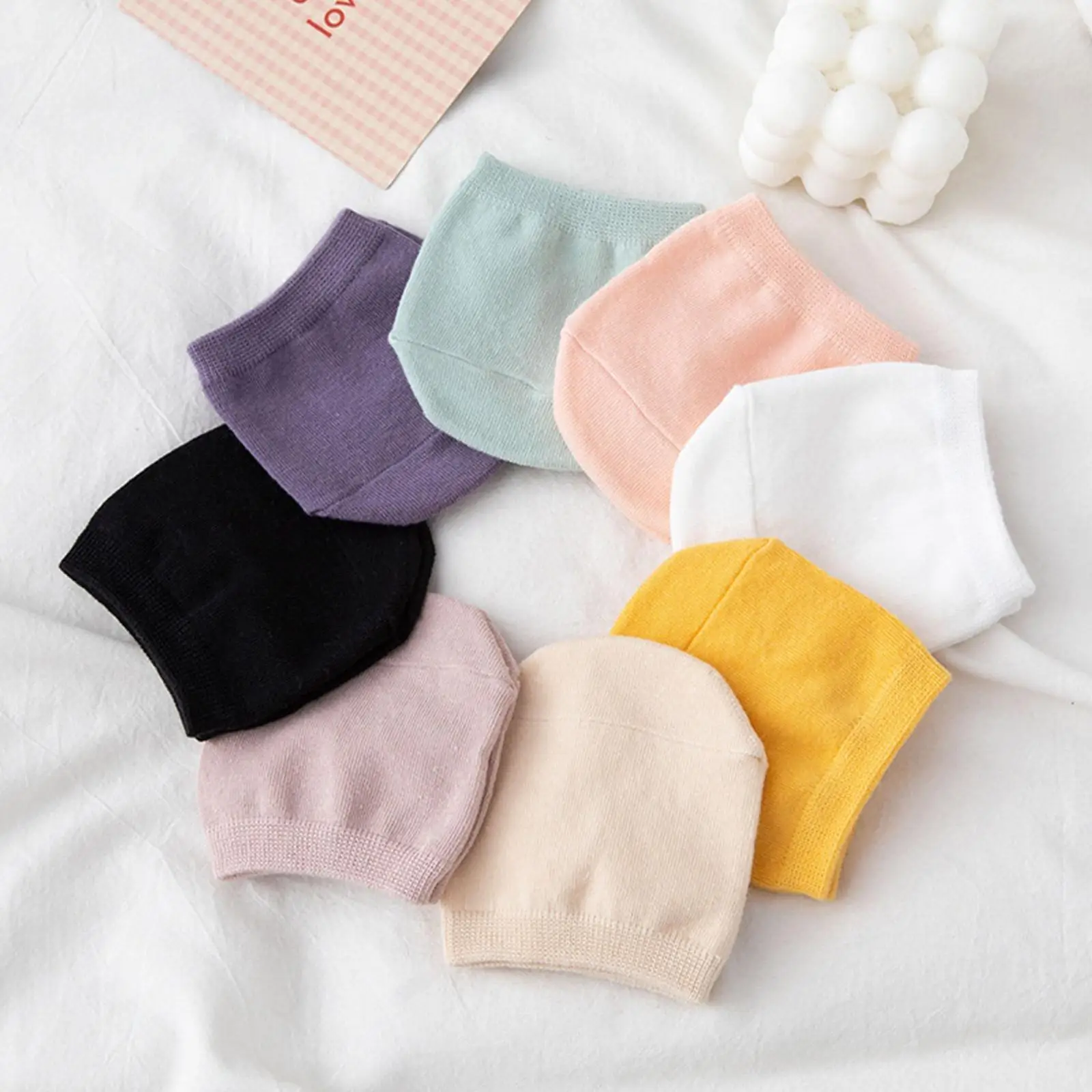 

Женские носки для ног, хлопковые носки на высоком каблуке, подкладка для передней части стопы, эластичная защита от боли, противоскользящий ...