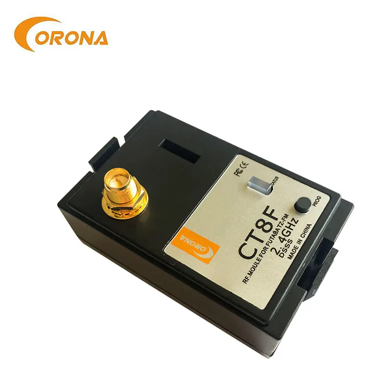 Фото Комплект модулей Corona 2.4ГГц Futaba HiTec TX RX Combo (CR8D и CT8F (V2 DSSS)) для преобразования в систему передатчика радиоуправляемой модели. №5