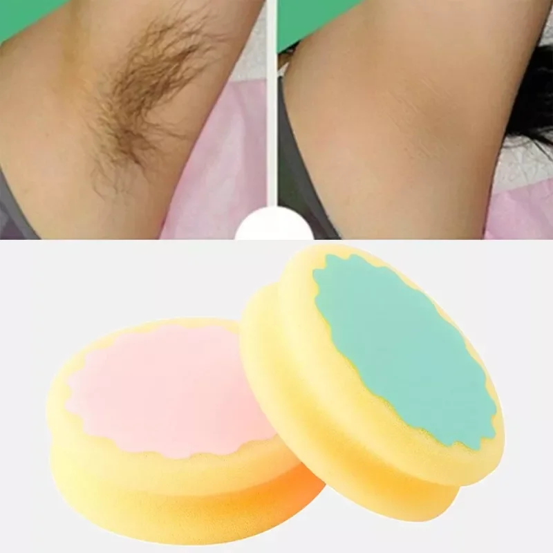 

Popular Magic Painless Hair Removal Depilation Sponge Pad Remove Hair Remover Women Hair Remover Sponge Effective Skin Care