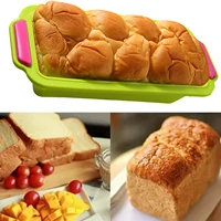 silicone bread loaf pan silicone loaf pan non stick large bread pan made of silicone baking bread pan perfect for banana bread