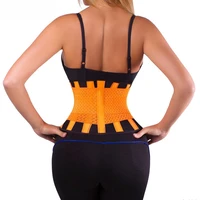 waist support belt back waist trainer trimmer belt gym waist protector weight lifting sports body shaper corset faja sweat