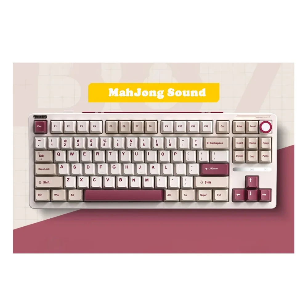 Клавиатура iLovbee B87 механическая трехрежимная Беспроводная игровая эргономичная