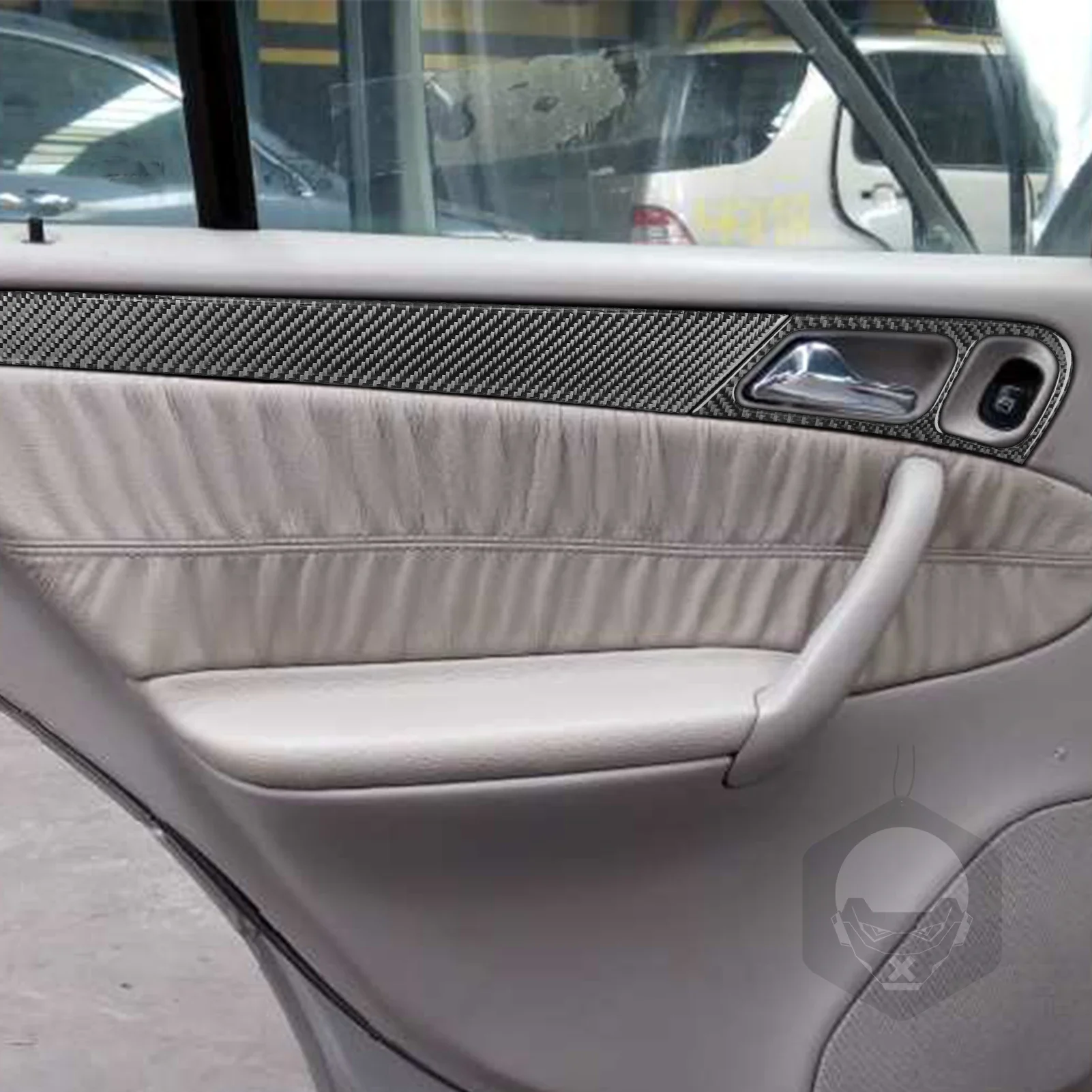 Для Mercedes C Class W203 2005 2006 2007 накладка на дверную ручку аксессуары для салона