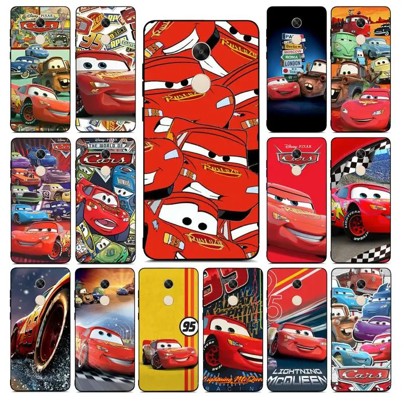 

Disney Toy cars Phone Case for Redmi Note 8 7 9 4 6 pro max T X 5A 3 10 lite pro