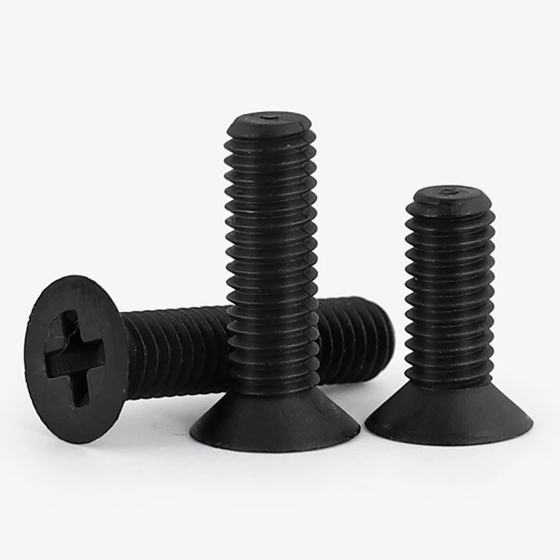 

Белые пластиковые нейлоновые винты с потайной головкой XMSJ M2 M2.5 M3 M4 M5 M6 M8