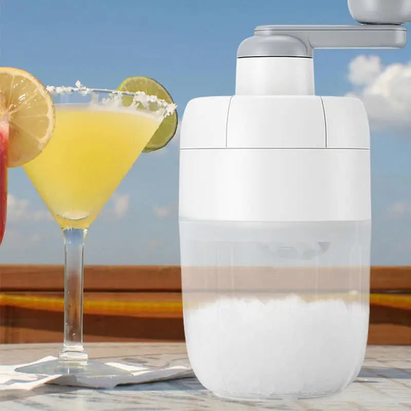 

Ice Shaver With Ice Cube Mold Hand Crank Shaved Ice Machine Ice Grinder Cocktails Ice Shaver Snow Cone Machine Snow Cone Maker