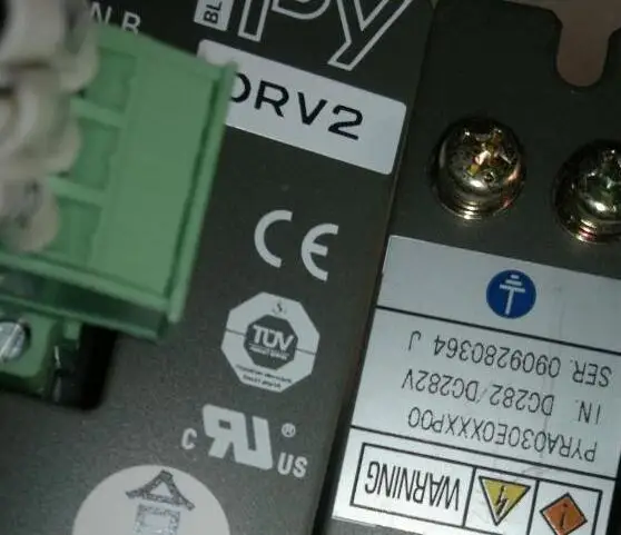 

Сервопривод PYRA015E0XXXP00, использованный, 85% новый, гарантия 3 месяца, быстрая доставка
